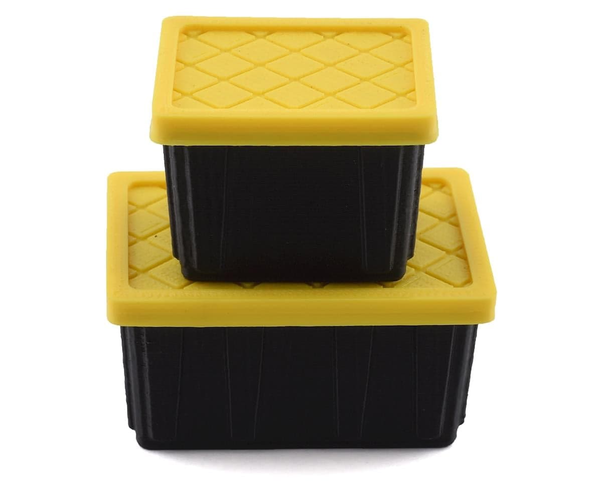 Scale By Chris HD Tote Bundle Pack w/Yellow Lid (Miniature Scale Accessory)