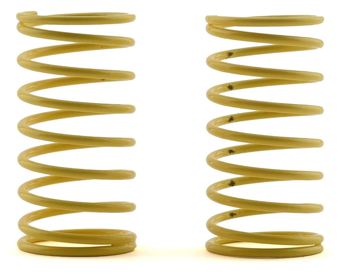 Custom Works 1.25" Shock Spring (2) (5lb/Yellow)