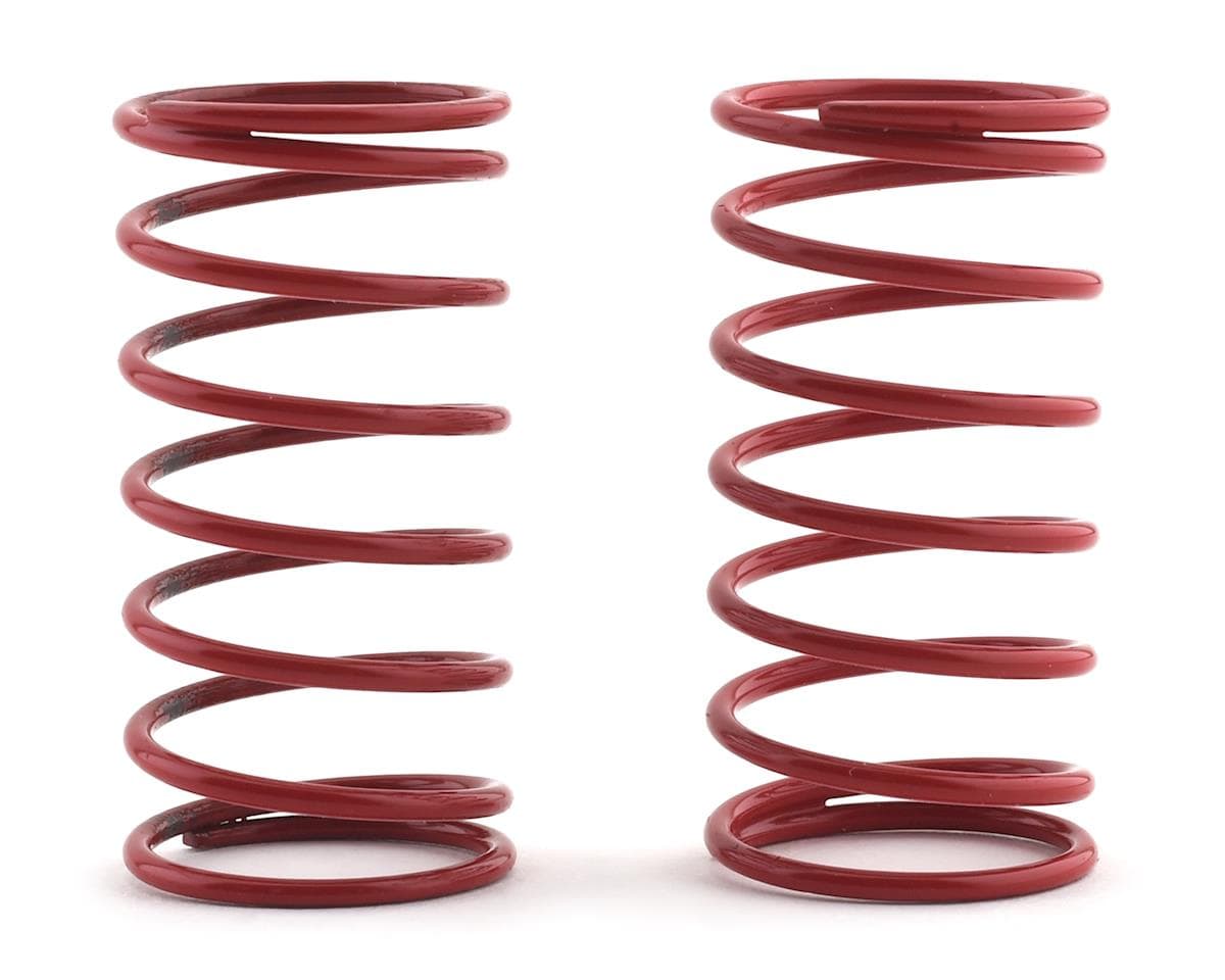 Custom Works 1.25" Shock Spring (2) (6lb/Red)