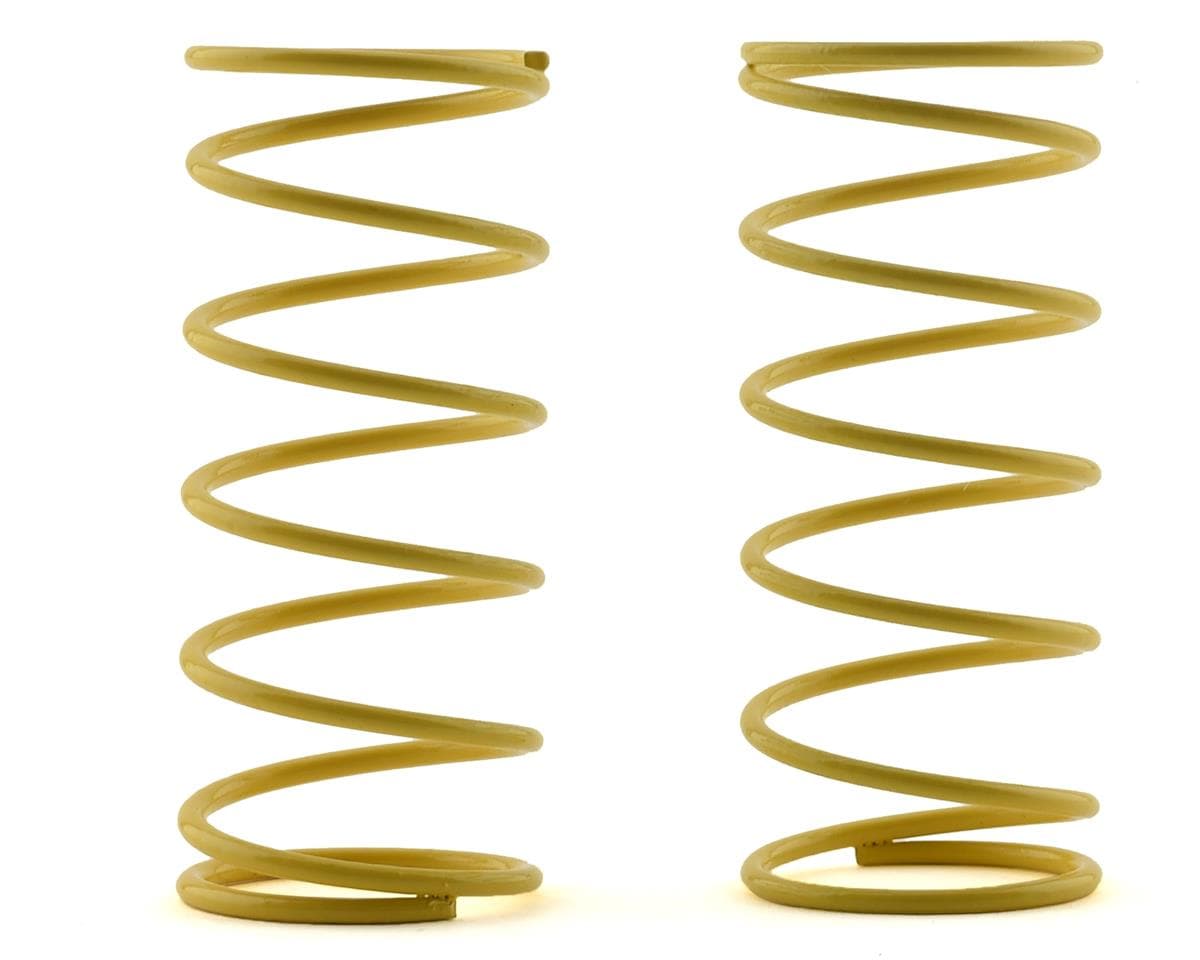 Custom Works Big Bore Shock Spring (2) (5lb/Yellow)