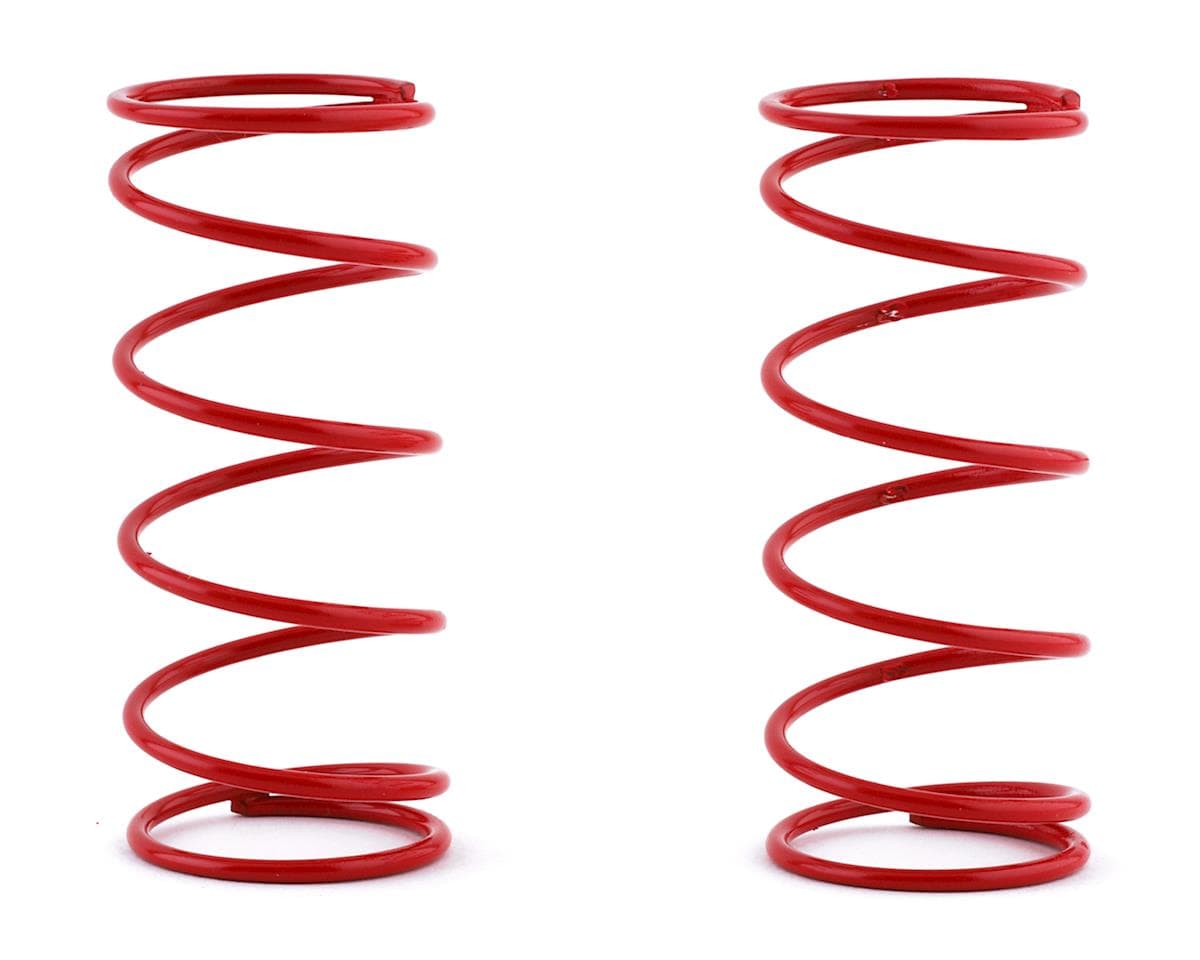 Custom Works Big Bore Shock Spring (2) (6lb/Red)