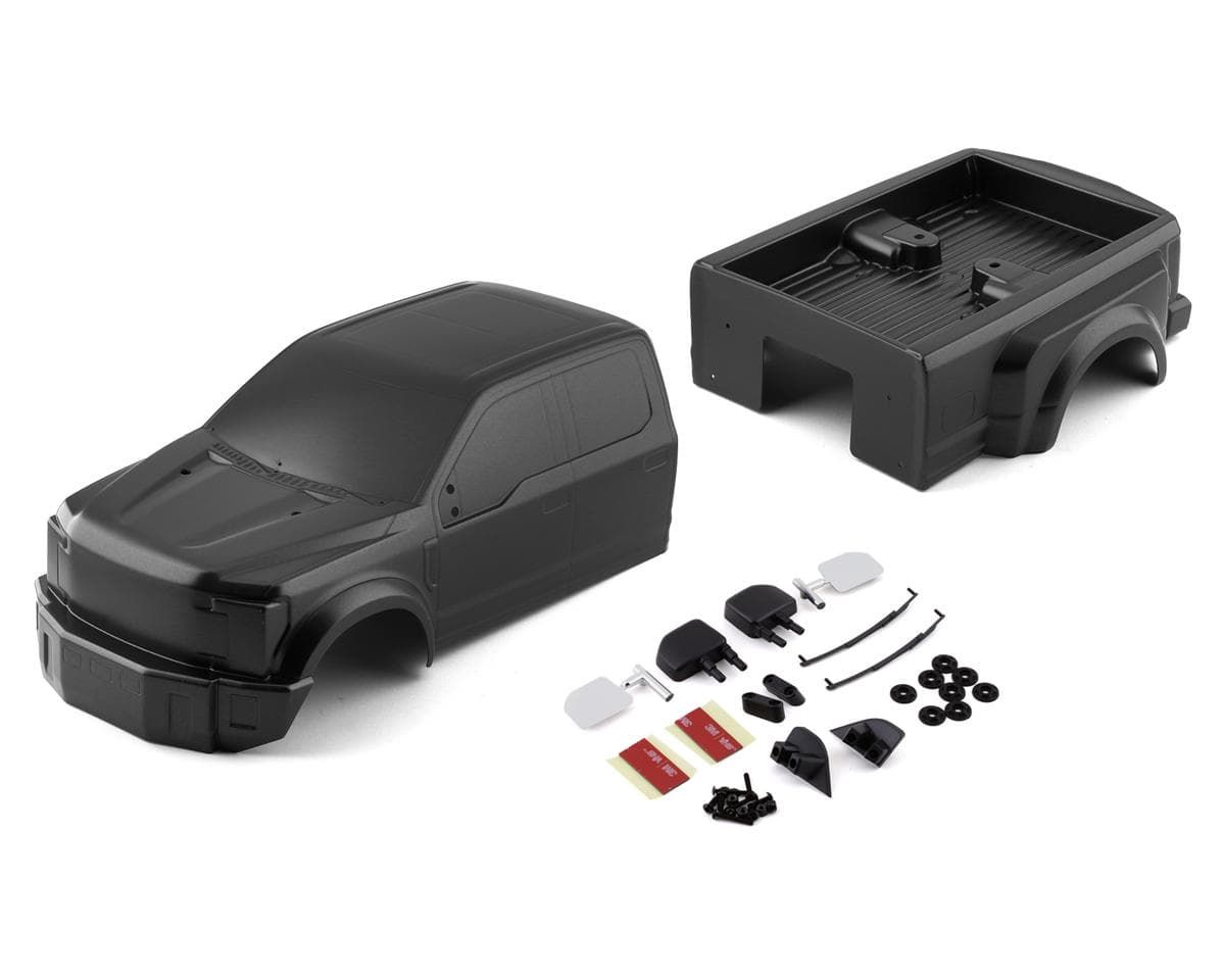 CEN Ford F-450 Complete Body Set (Grey Titanium) (447mm Wheelbase)