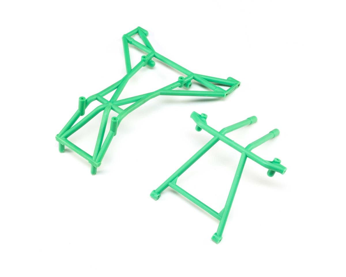 Losi Top and Upper Cage Bars, Green: LMT