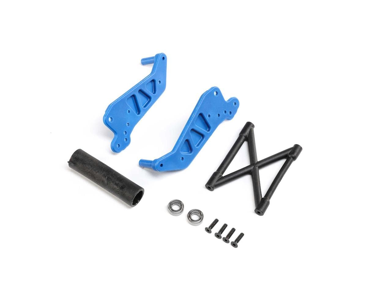 Losi Wheelie Bar Set, Blue: LMT