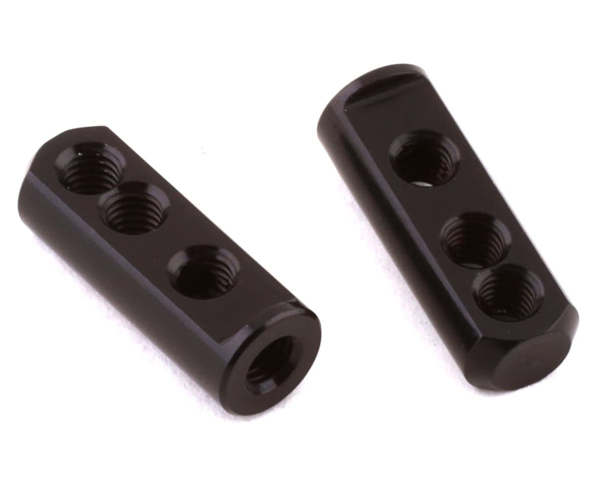 XRAY X12 2021 Aluminum Servo Mount (Black) (2)