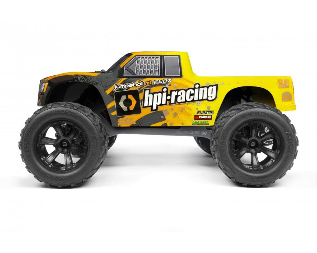 HPI Jumpshot MT FLUX V2 1/10 RTR 2WD Brushless Monster Truck (Grey/Yellow)