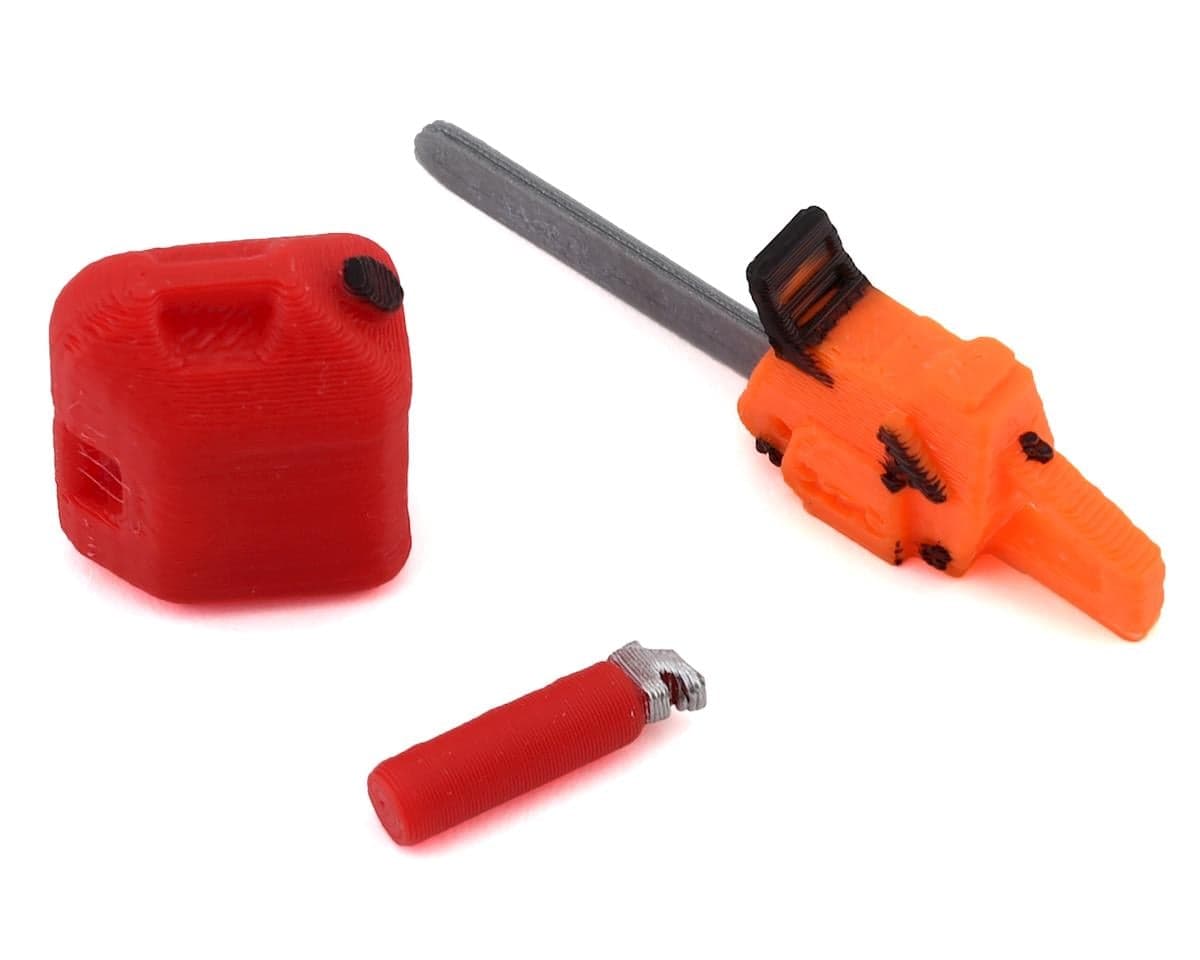 Scale By Chris 1/24 Scale Combo Pack 3 w/Chainsaw, 5gal Fuel Jug, Fire Extinguisher