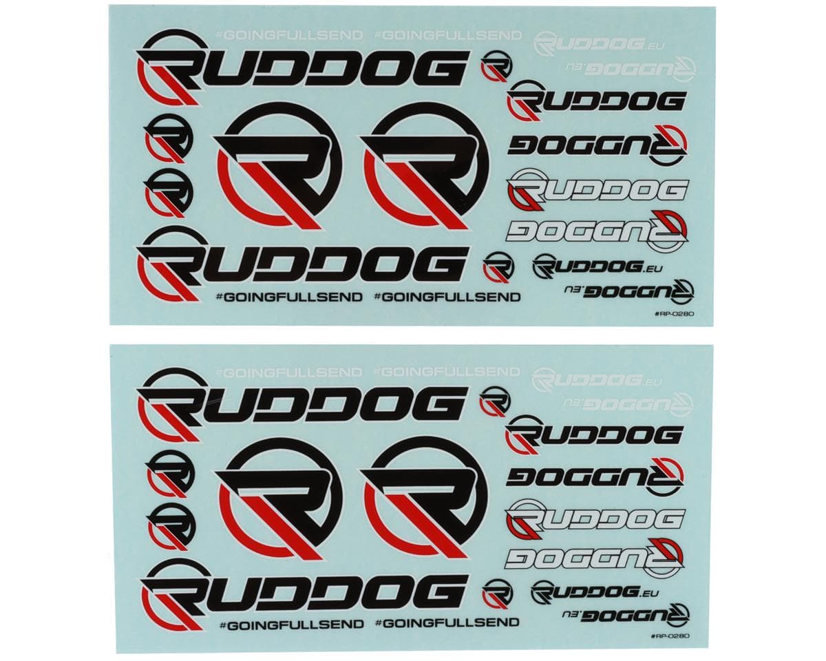 Ruddog Decal Sheet