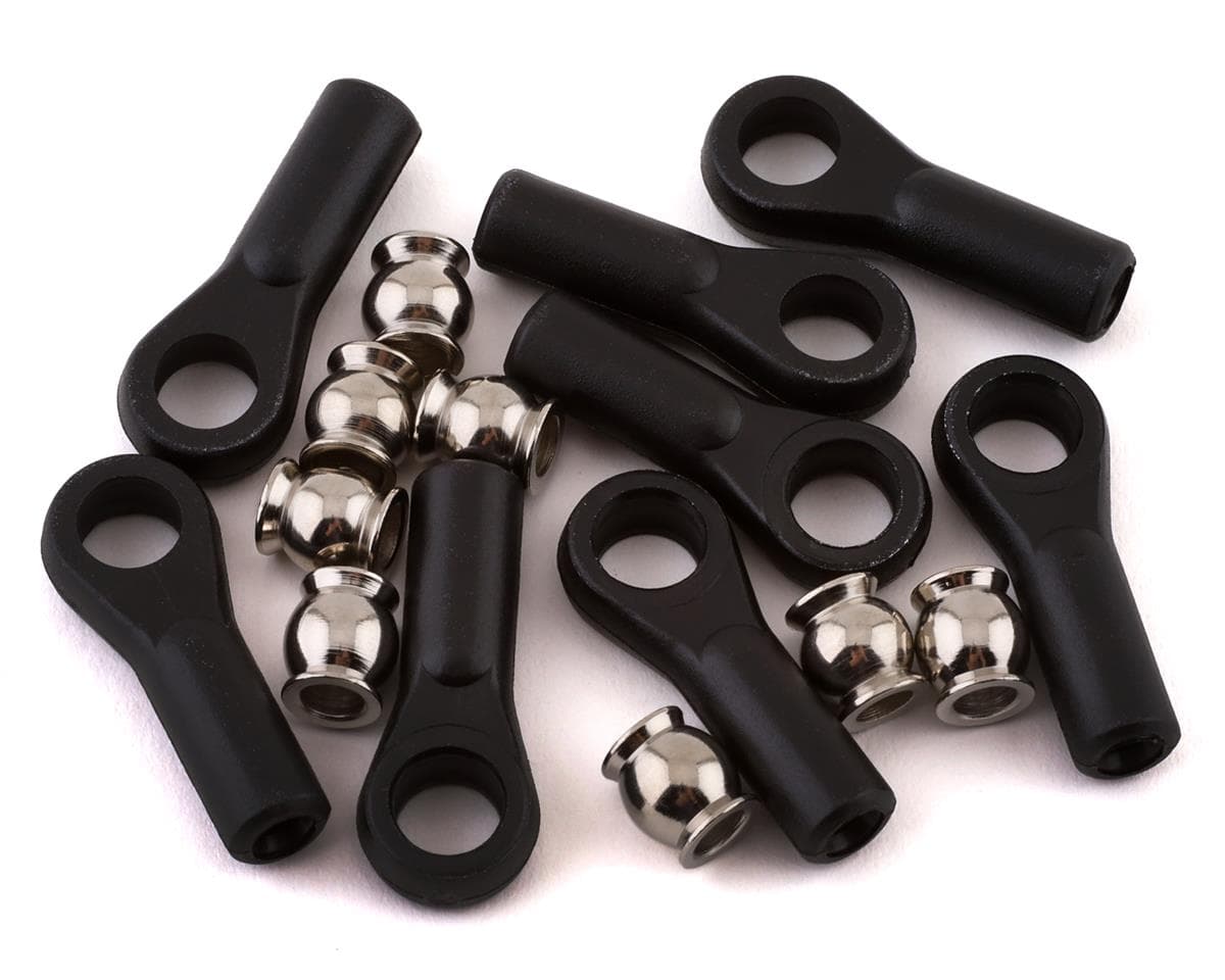 FriXion RC REKOIL Shock +5mm Bottom Rod Ends (8)