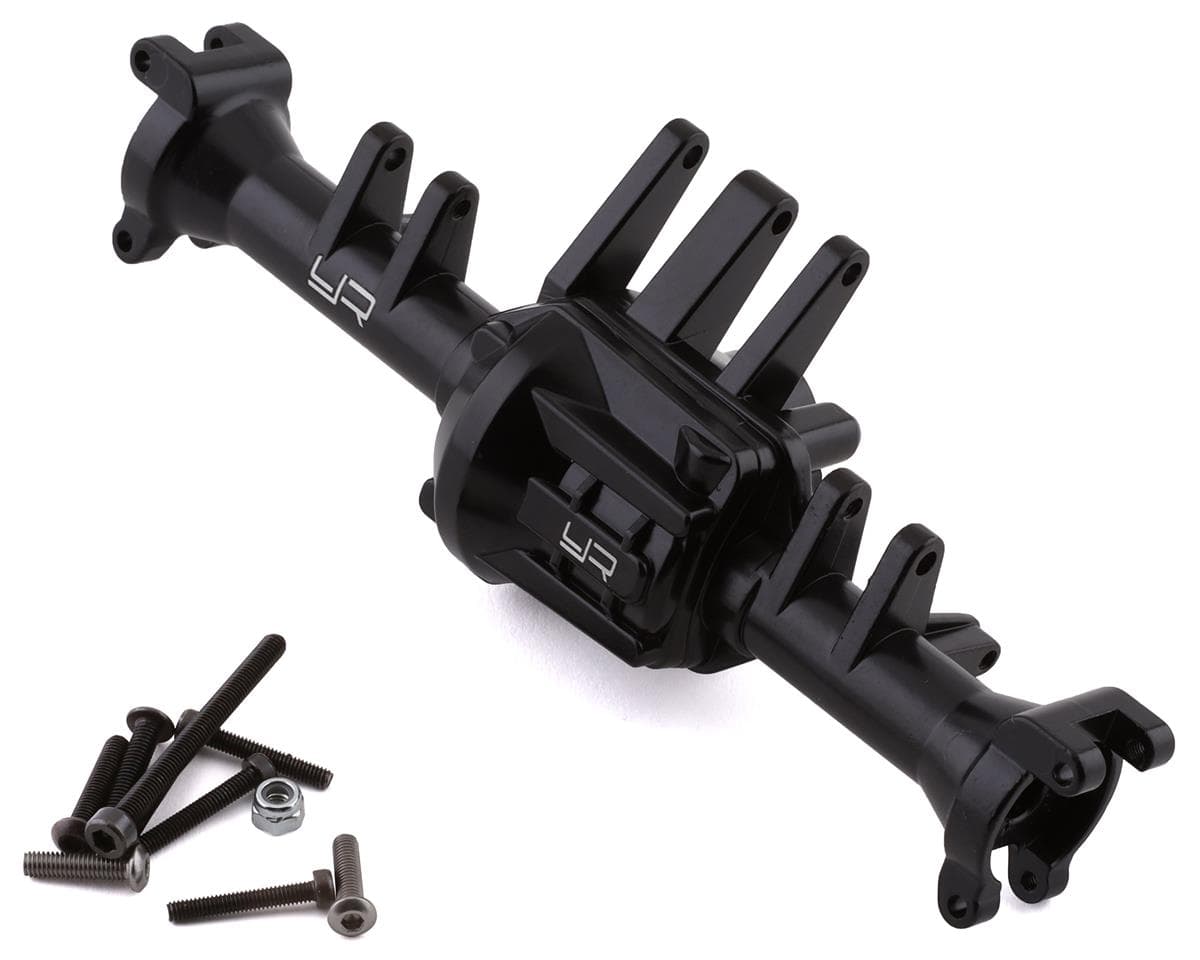 Yeah Racing Aluminum Rear Axle Housing for Traxxas TRX-6 (Black)