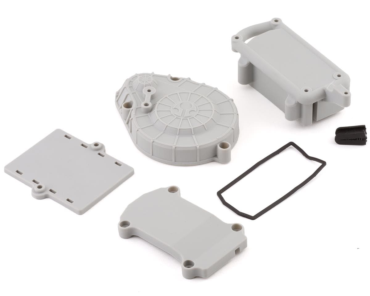 Axial RBX10 Ryft Radio Box & Spur Cover (Grey)