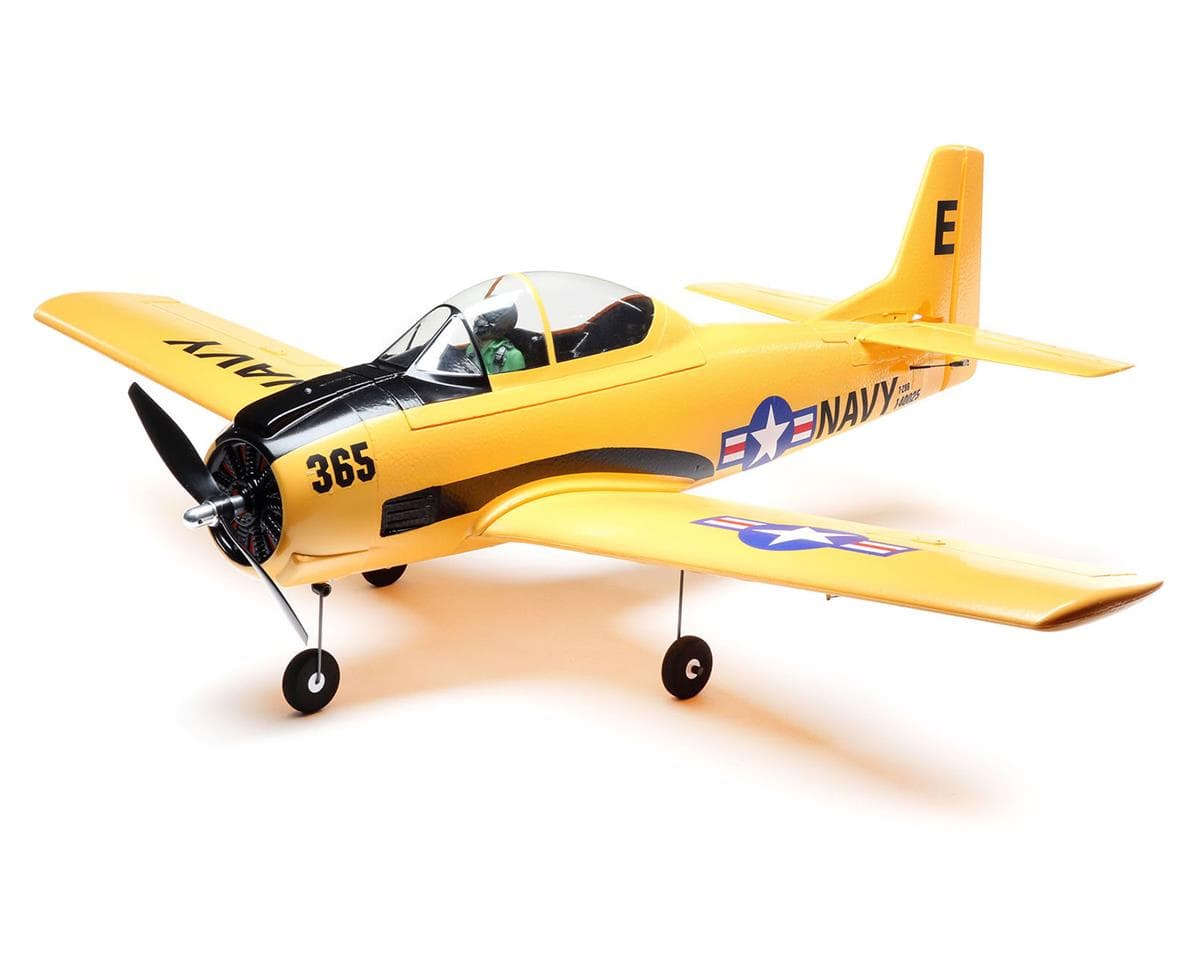 E-flite T-28 Trojan 1.1m Plug-N-Play Electric Airplane (1118mm)