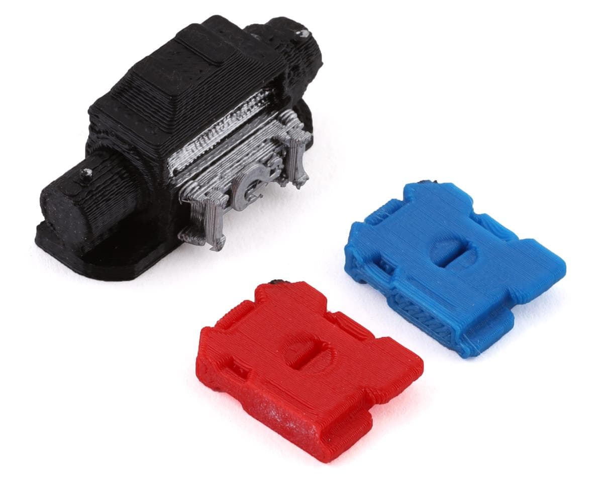 Scale By Chris 1/24 Scale Combo Pack 7 w/Winch, Red Roto Can, Blue Roto Can