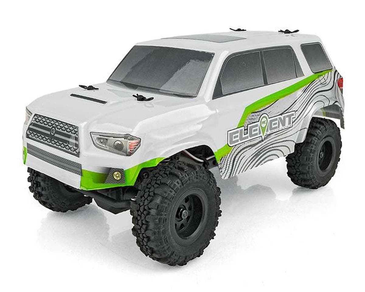 Element RC Enduro24 Trailrunner 1/24 4WD RTR Scale Mini Trail Truck (Grey) w/2.4GHz Radio