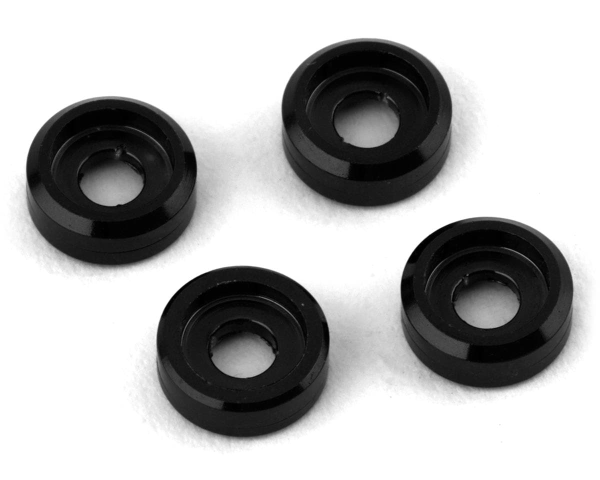 NEXX Racing Aluminum 2mm Washer (Black) (4)