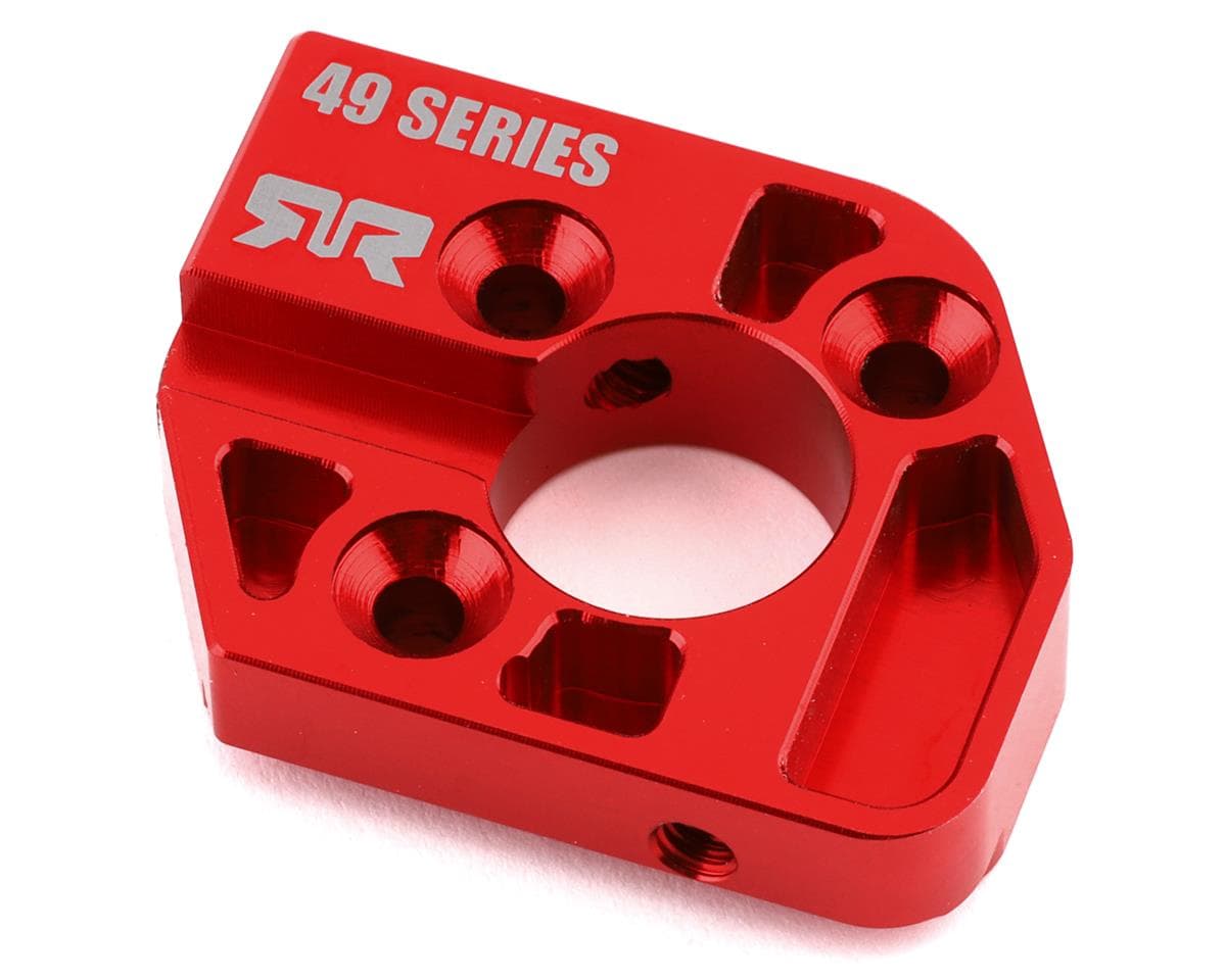 Arrma Aluminum 49 Series Motor Plate (Red)