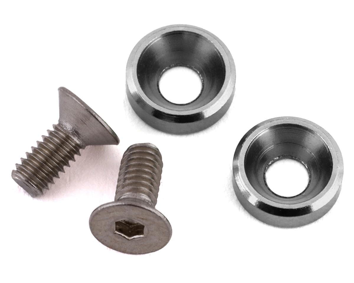 175RC Mini T/B High Load Motor Screws (Silver) (2)