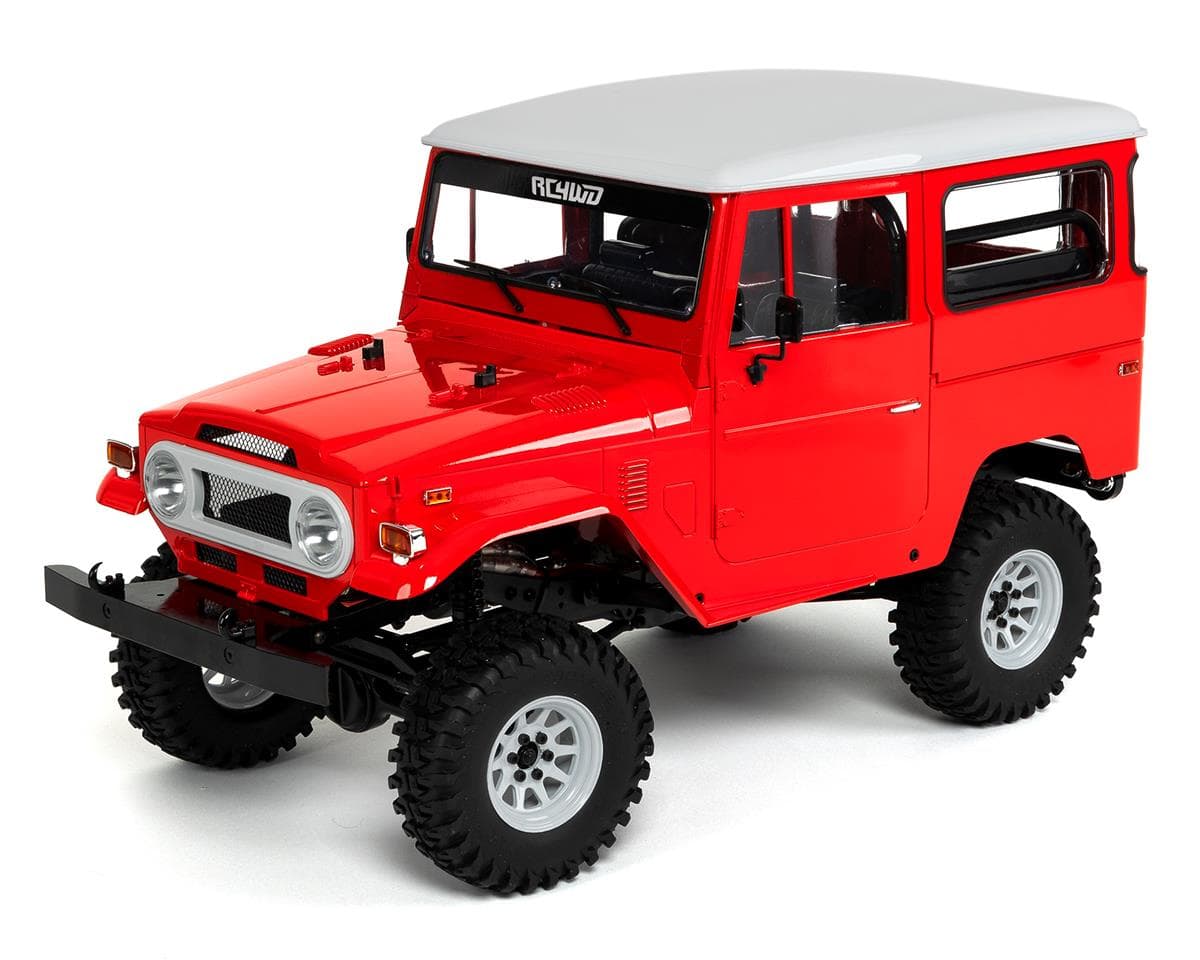 RC4WD Gelande II RTR 1/10 Scale 4WD Crawler w/Cruiser Body Set (Red) & 2.4GHz Radio