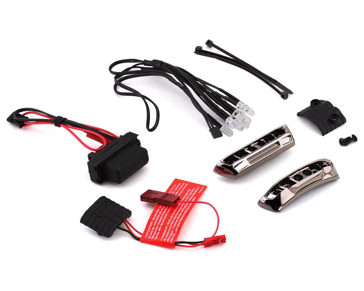 Traxxas Complete LED Light Kit (Red) (2) (1/16 E-Revo)