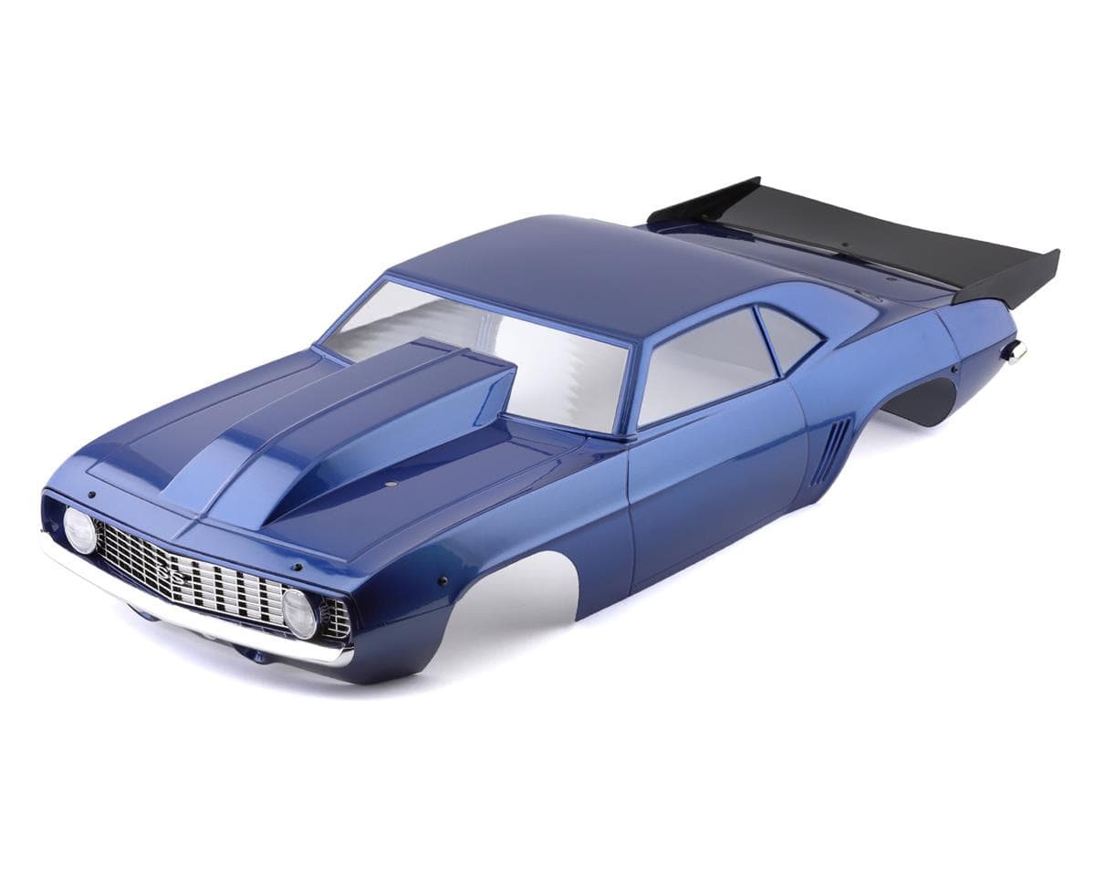 Losi 22S Drag 69 Camaro Pre-Painted Body Set (Blue)