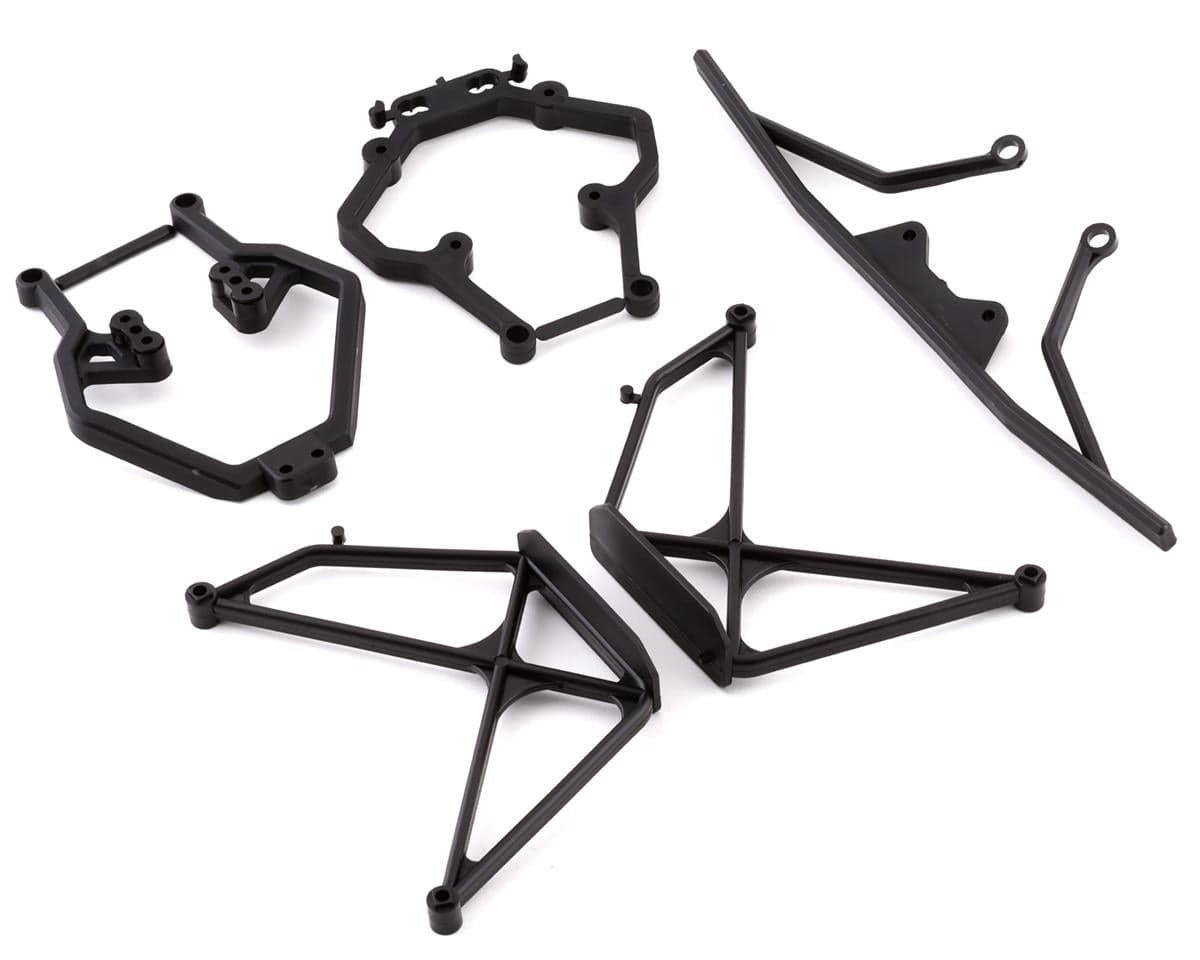 XRAY SCX Composite Front & Rear Bumper Braces & Side Guards
