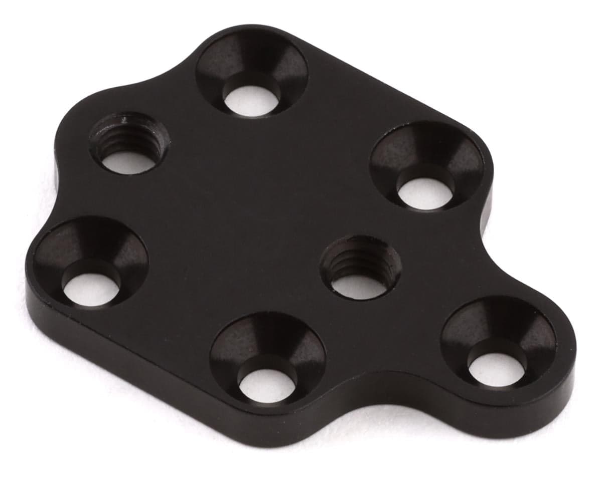 XRAY X1 Aluminum Anti-Roll Bar Holder Plate (Black)