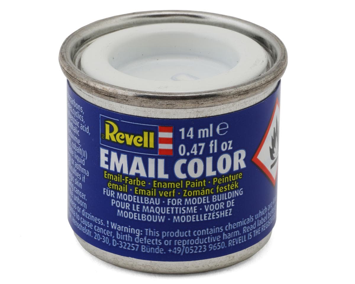 Revell Email Color Enamel Paint (Gloss White) (14ml)