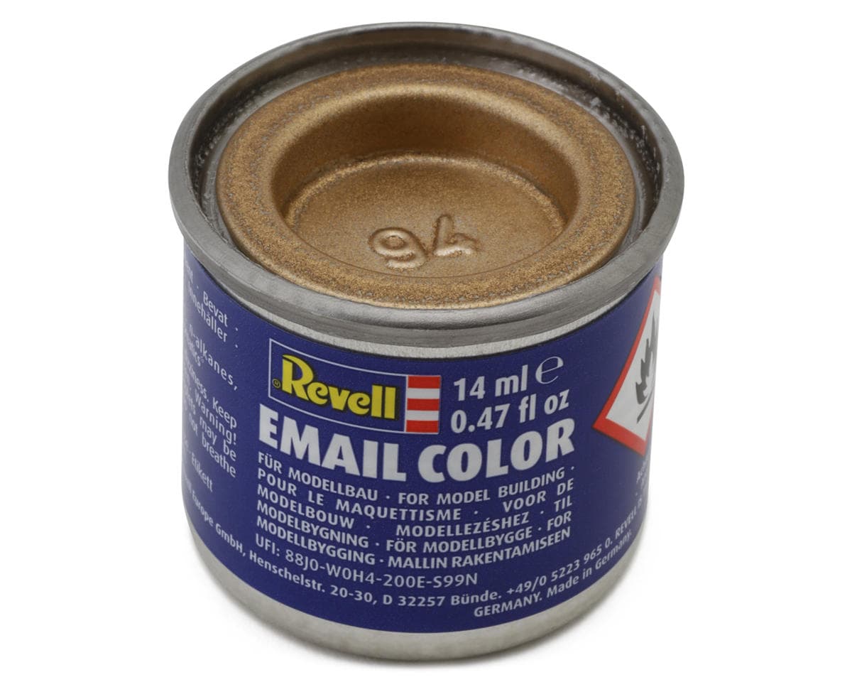 Revell Email Color Enamel Paint (Metallic Gold) (14ml)