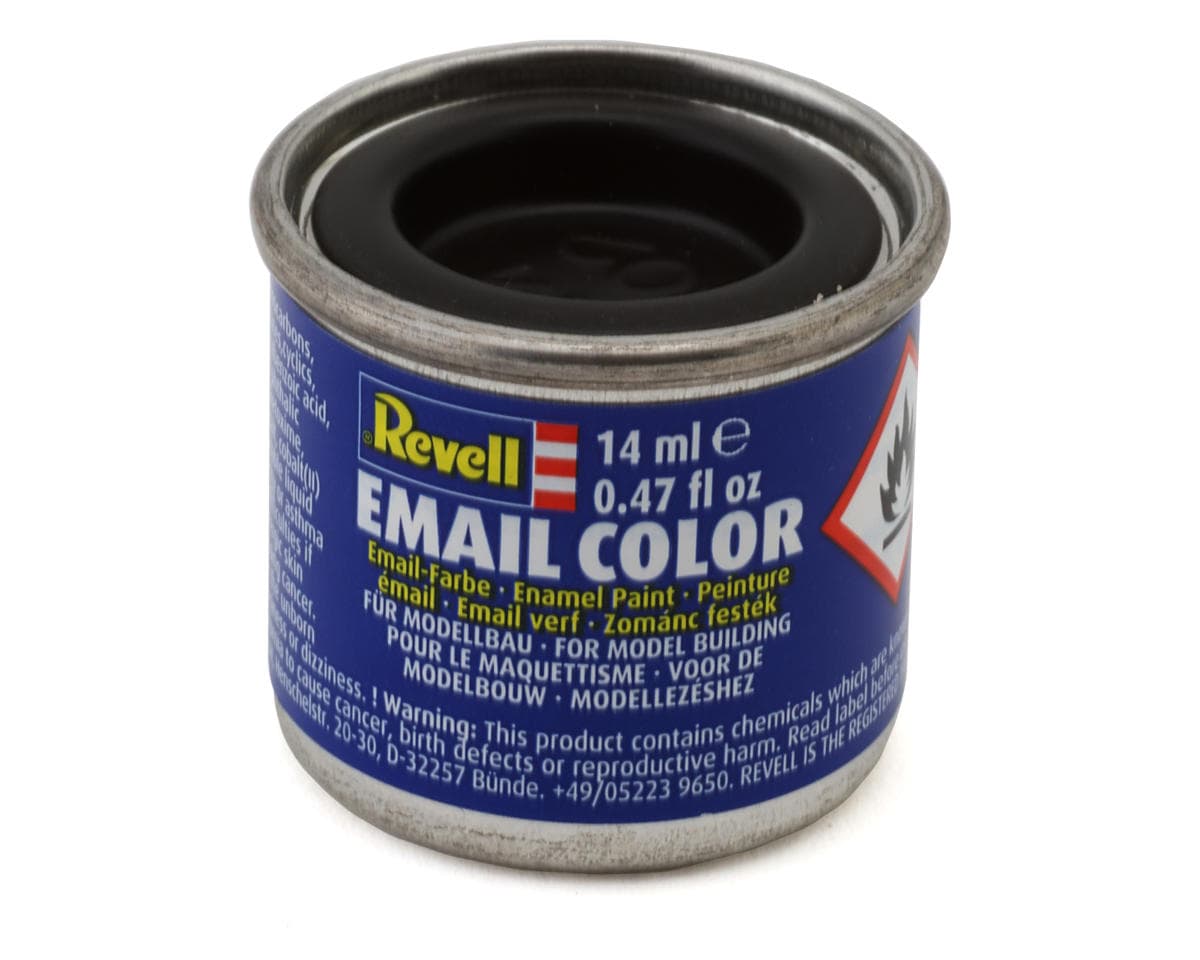 Revell Email Color Enamel Paint (Silk Black) (14ml)