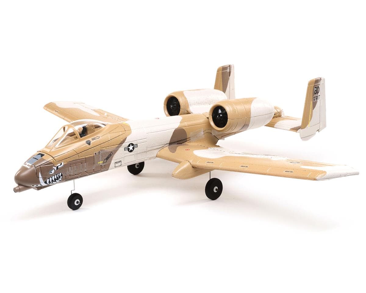 E-flite Ultra-Micro UMX A-10 Thunderbolt II BNF Electric Twin EDF Jet Airplane (562mm) w/AS3X & SAFE Select