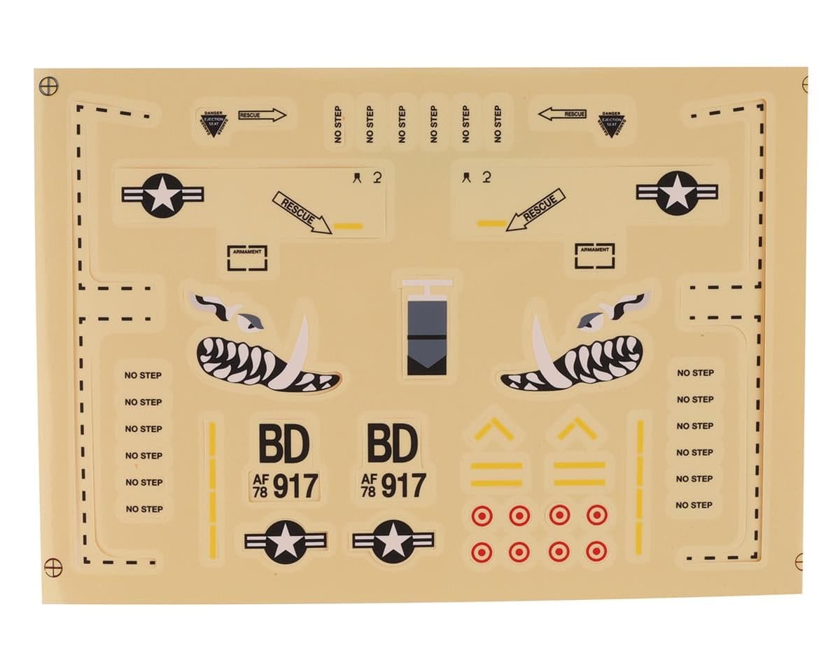 E-flite UMX A-10 Thunderbolt II Decal Sheet