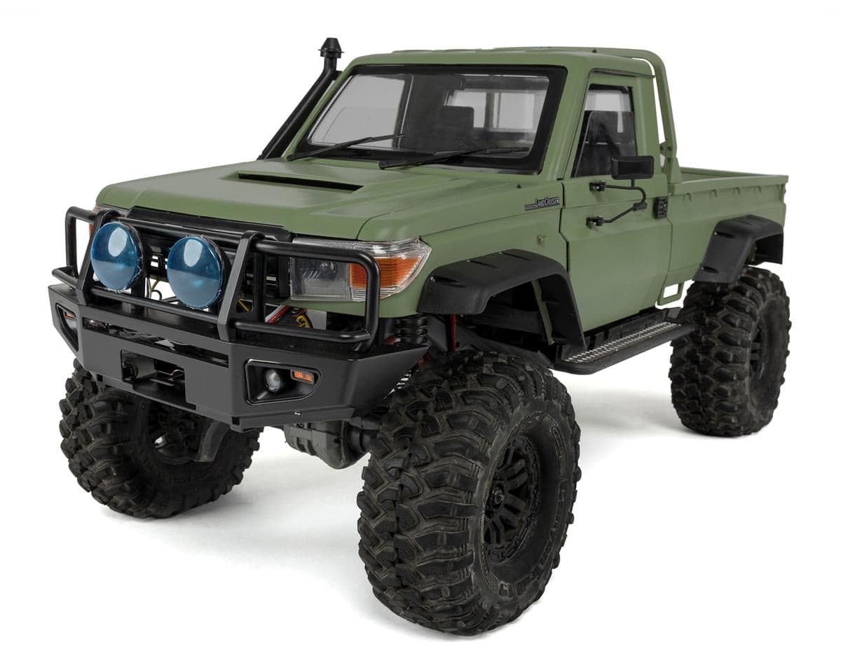 Killerbody Toyota LC70 Painted 1/10 Crawler Hard Body Kit for Traxxas TRX-4 (Matte Green) (323mm Wheelbase)