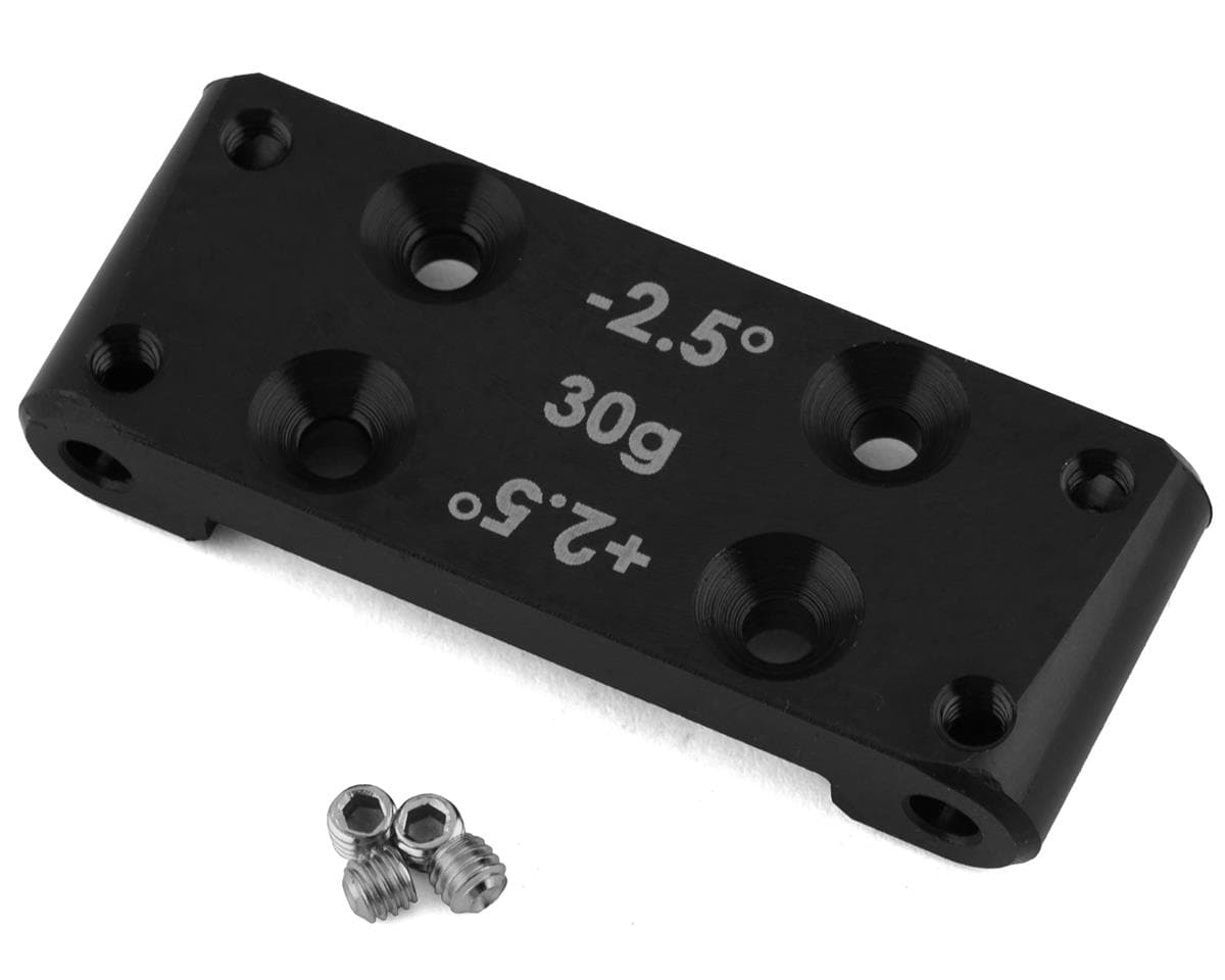 Team Associated RC10B6/RC10T6 Factory Team Steel Bulkhead (Black)