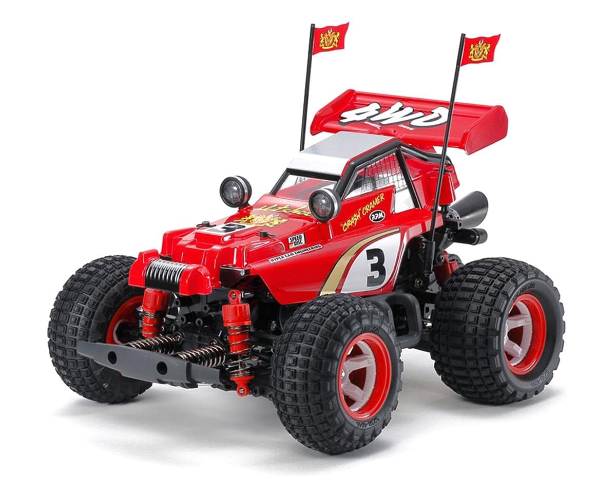 Tamiya GF-01CB Comical HotShot 1/10 Off-Road 4WD Buggy Kit (Red)