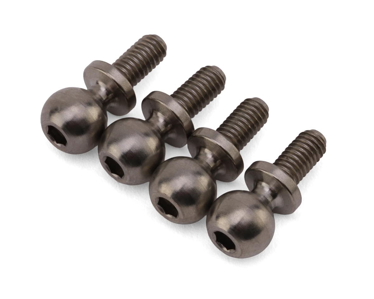 JConcepts 6x6mm Titanium Lower Cradle Ballstuds (4) (Regulator)