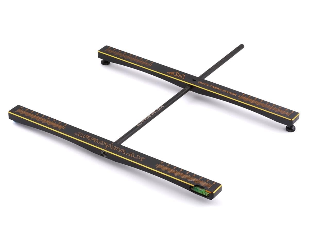 AM Arrowmax Quick Tweak Station (Black Golden) (1/10 & 1/8 On-Road)