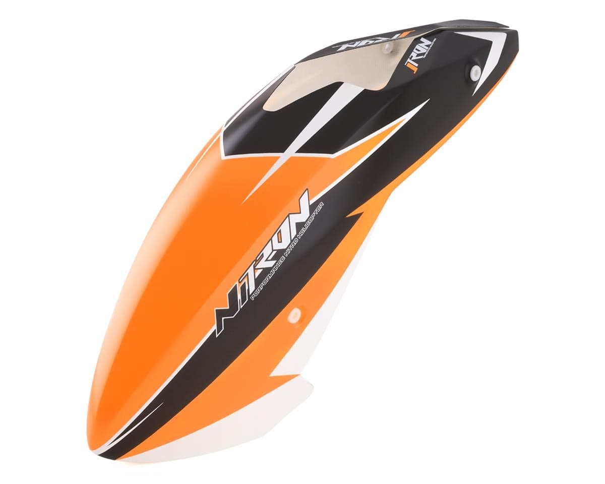 Tron Helicopters Nitron 5.5 Canopy (Black/Orange)