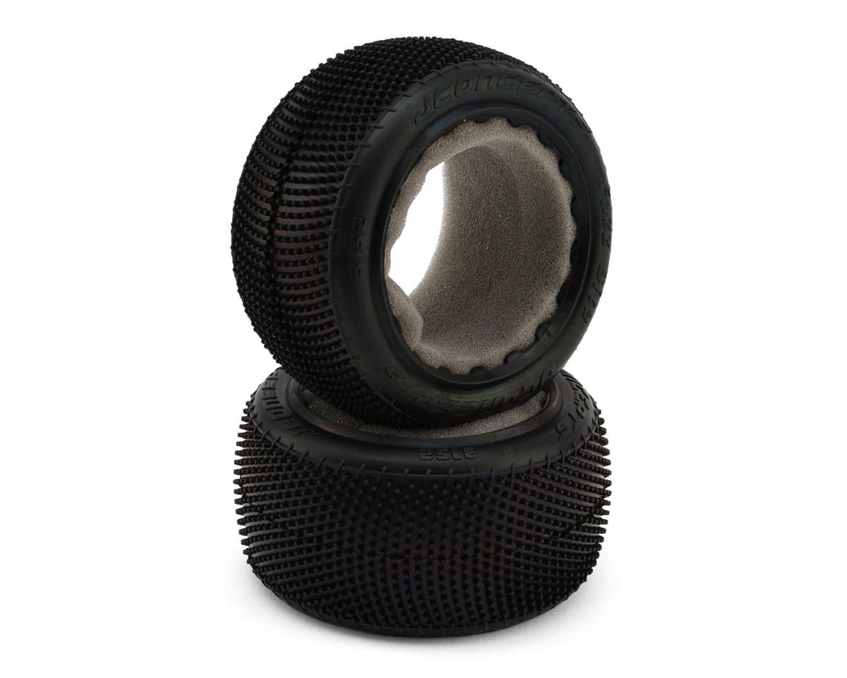 JConcepts Fuzz Bite LP 2.2" Rear Buggy Carpet Tires (2) (Brown)