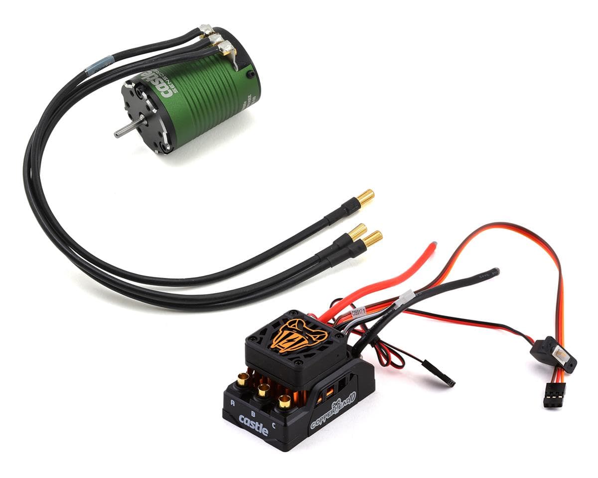 Castle Creations Copperhead 10 Waterproof 1/10 Sensored Combo w/1406 (6900Kv) (On-Road Edition)