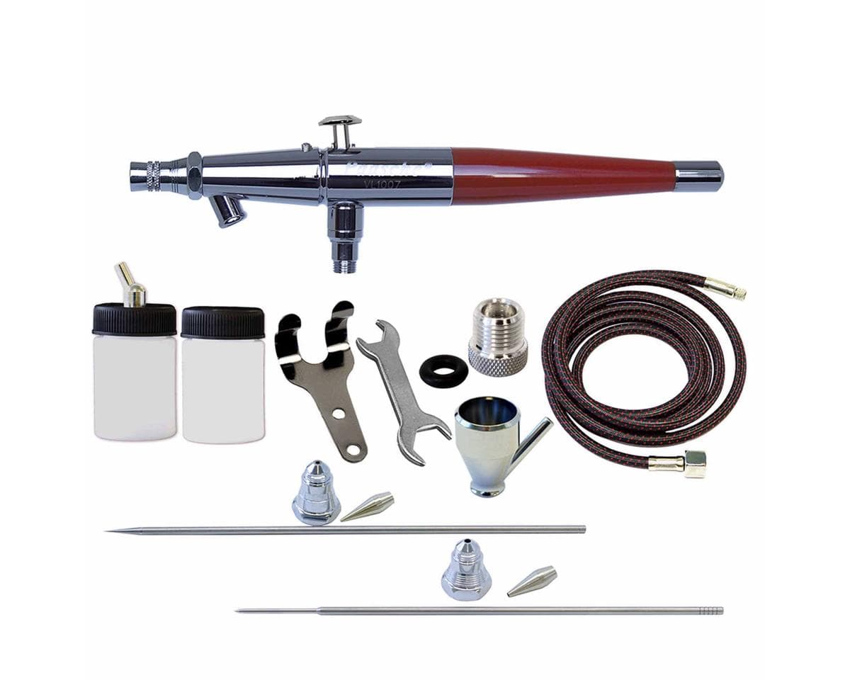 Paasche VL-3AS Double Action Siphon Feed Airbrush Set
