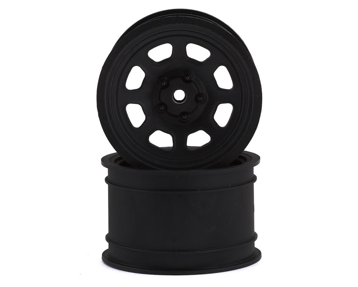 Team Associated SR10 Rear Wheels (Black) (2)