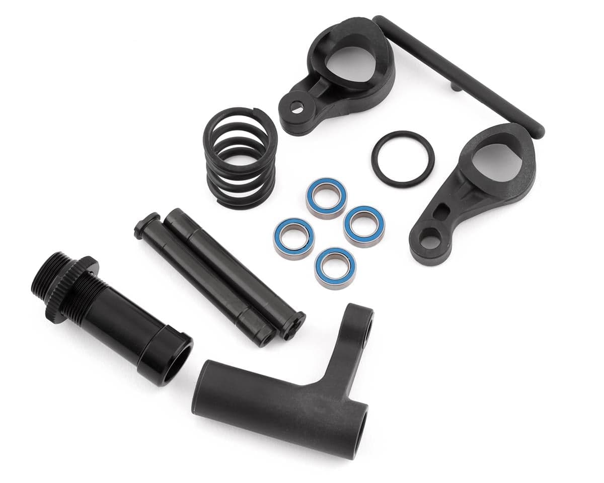 XRAY Servo Saver w/Chassis Lock Set (Graphite)