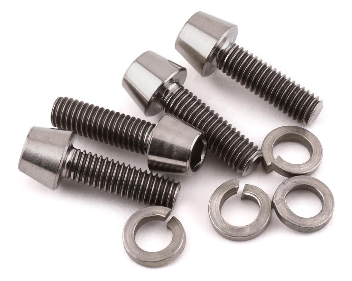 Avid RC 3x10mm Titanium Engine Screws (4)