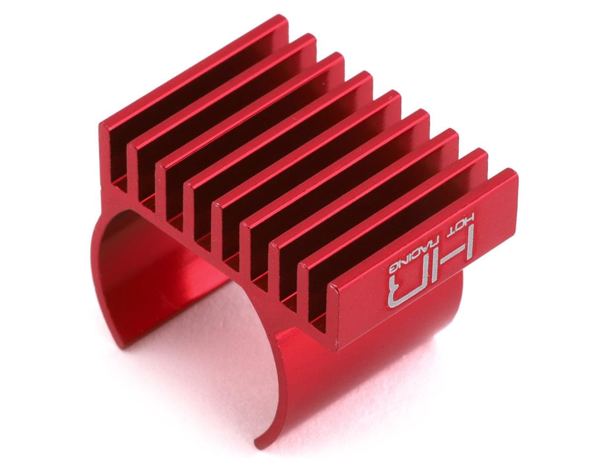 Hot Racing Axial SCX24/SCX30 030 Motor Heat Sink (Red)