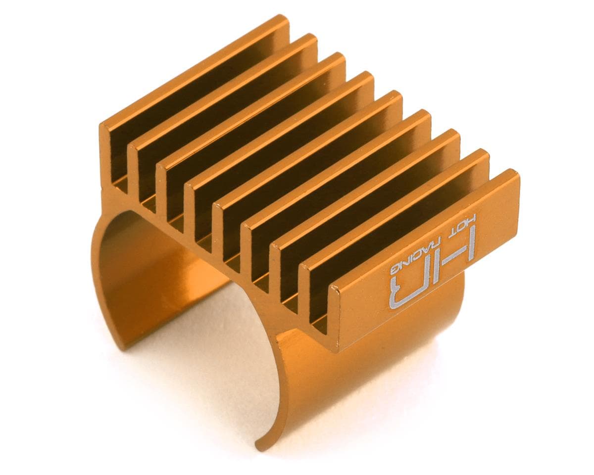 Hot Racing Axial SCX24/SCX30 030 Motor Heat Sink (Gold)