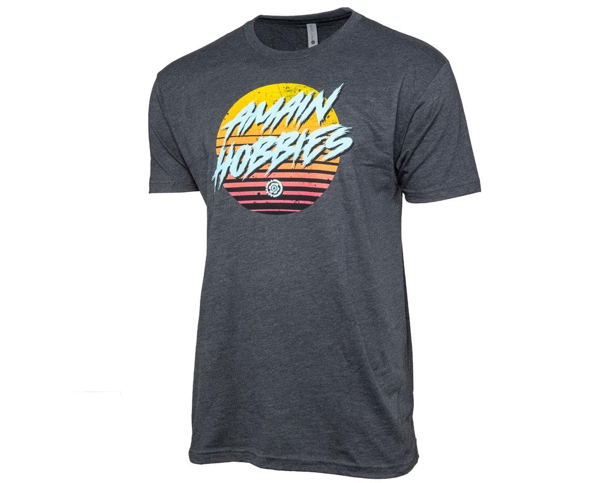 AMain Miami Vibes T-Shirt (Charcoal) (S)