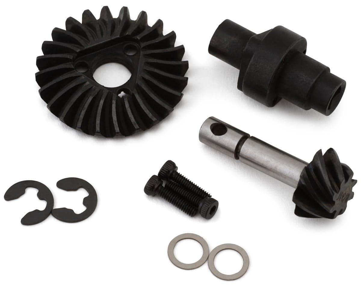 Team Ottsix Racing AR44 SCX10 II HD Hypoid Ring, Pinion & Locker Set (24T/8T)