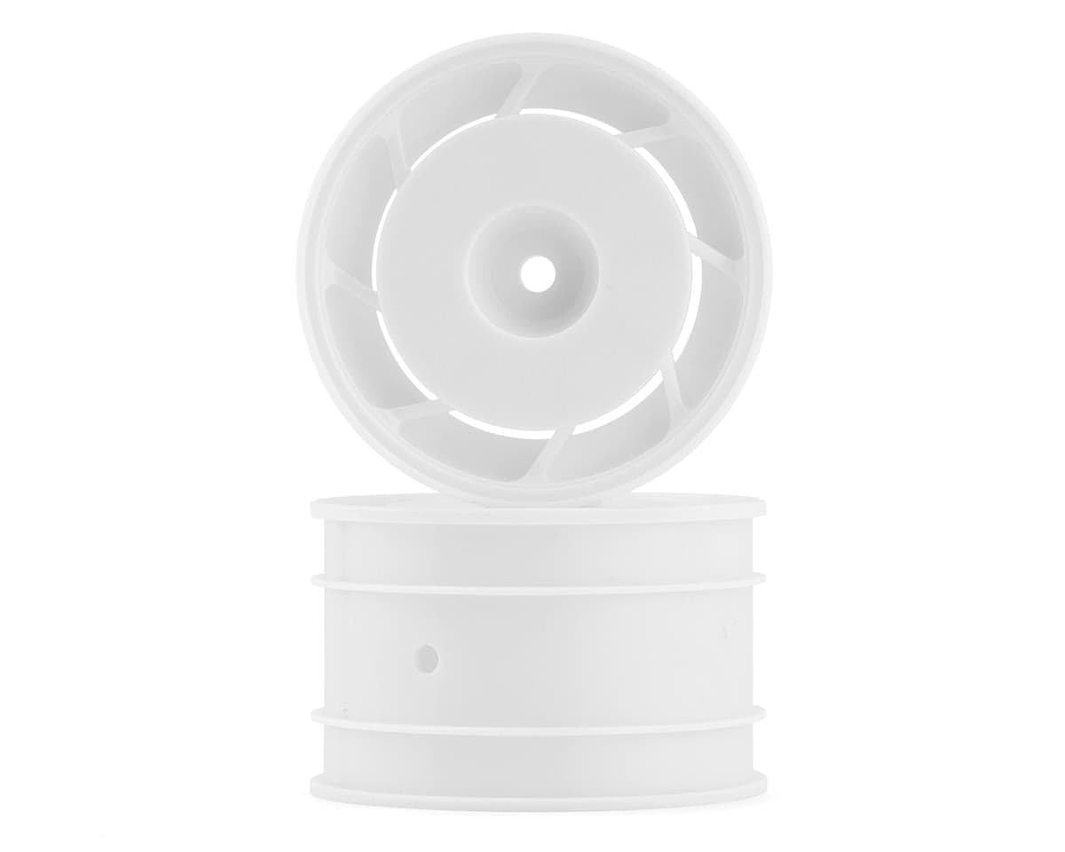 Kyosho Ultima 8D 50mm Rear Wheel Set (White) (2) w/12mm Hex