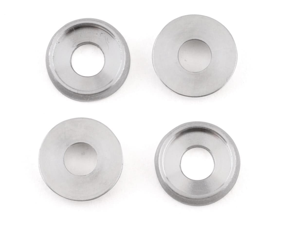 AMR 4mm Screw Washer (Silver) (4)