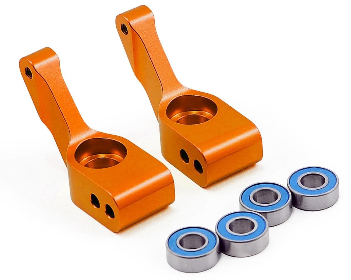 Traxxas Aluminum Stub Axle Carrier (Orange) (2)